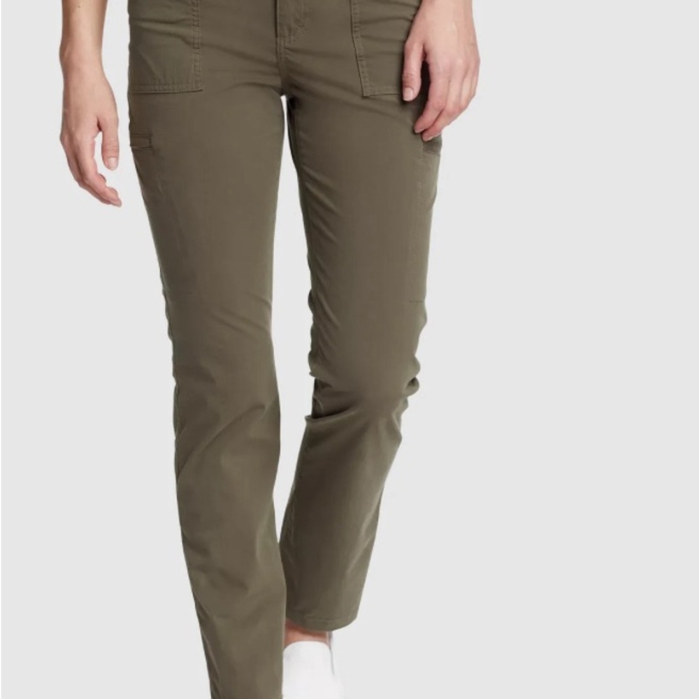 Eddie Bauer (NWT) Women's Guides' Day Off Straight Leg Pants- dark gray